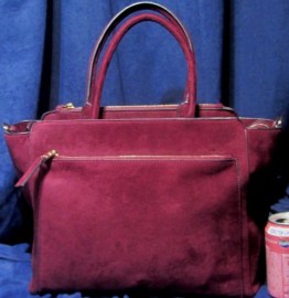 BOLSO PARFOIS COLOR VINO